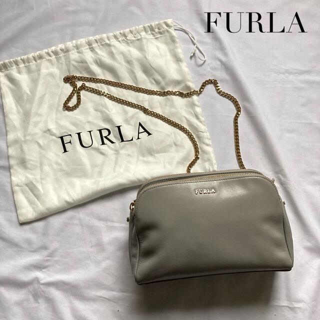 純正割引 【高級感】美品 FURLA フルラ ショルダーバッグ チェーン