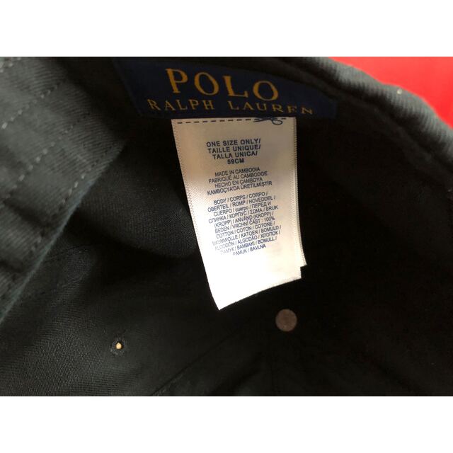 POLO RALPH LAUREN(ポロラルフローレン)のPOLO RALPH LAUREN Big Pony キャップ メンズの帽子(キャップ)の商品写真