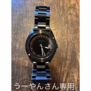 ニクソン(NIXON)のNIXON 腕時計　(ブラック)(腕時計(アナログ))