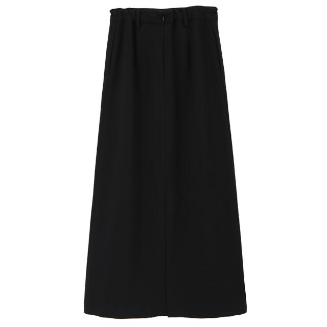 レディースCLANE 2WAY ADJUST LOW WAIST SKIRT ブラック　１