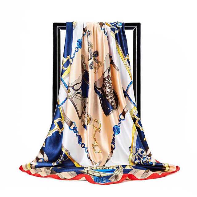 エルメススカーフ90cm 保管品❤️レア‼️「風の大樹」柄-