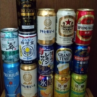 ビール　チューハイ詰め合わせ　14本(ビール)