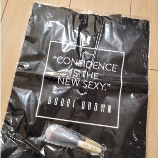 ボビイブラウン(BOBBI BROWN)のBOBBIBROWN　ノベルティ　トートバッグ　ファンデーションブラシ(ブラシ・チップ)