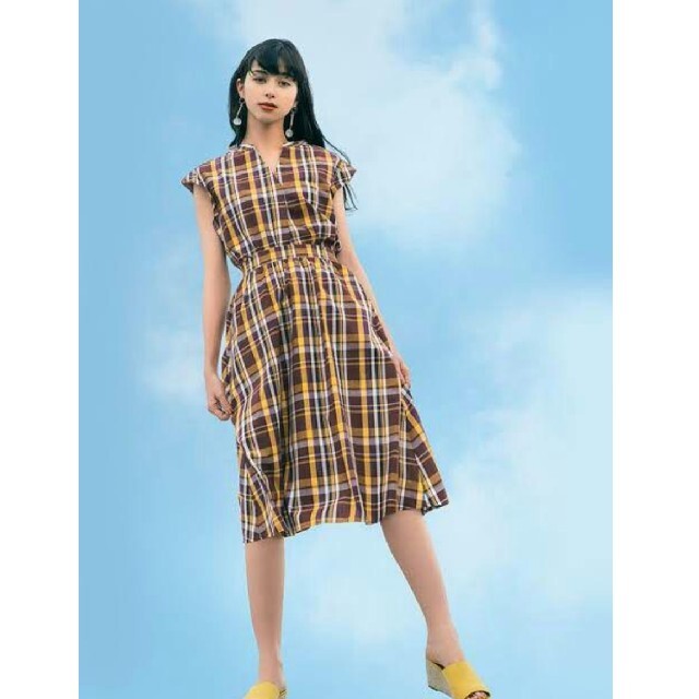 GU(ジーユー)のcheck skirt レディースのスカート(ひざ丈スカート)の商品写真