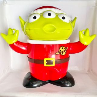 ディズニー(Disney)のクリスマス サンタver リトルグリーンメン ポップコーン バケット ディズニー(キャラクターグッズ)