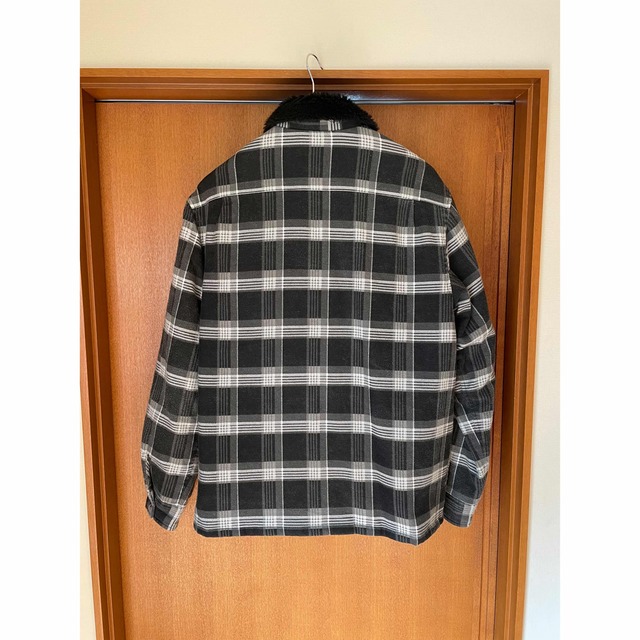 Supreme(シュプリーム)のsupreme Faux Fur Collar Flannel Shirt  メンズのジャケット/アウター(ブルゾン)の商品写真