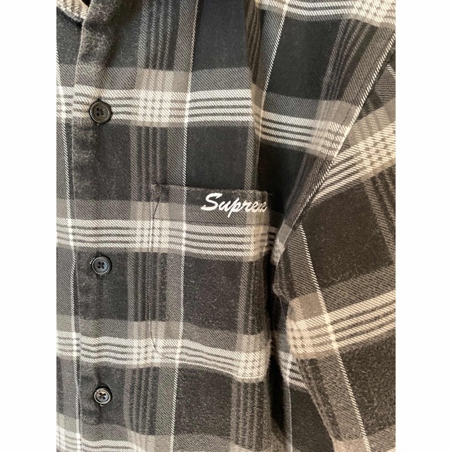 Supreme(シュプリーム)のsupreme Faux Fur Collar Flannel Shirt  メンズのジャケット/アウター(ブルゾン)の商品写真