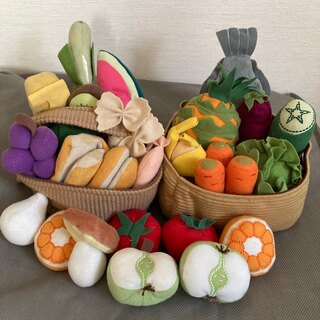 イケア(IKEA)のままごと 野菜・果物セット(おもちゃ/雑貨)