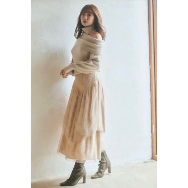 herlipto  asymmetric skirt931着丈