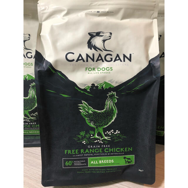 CANAGAN（カナガン）ドッグフード 2kg✖︎4袋 - 犬