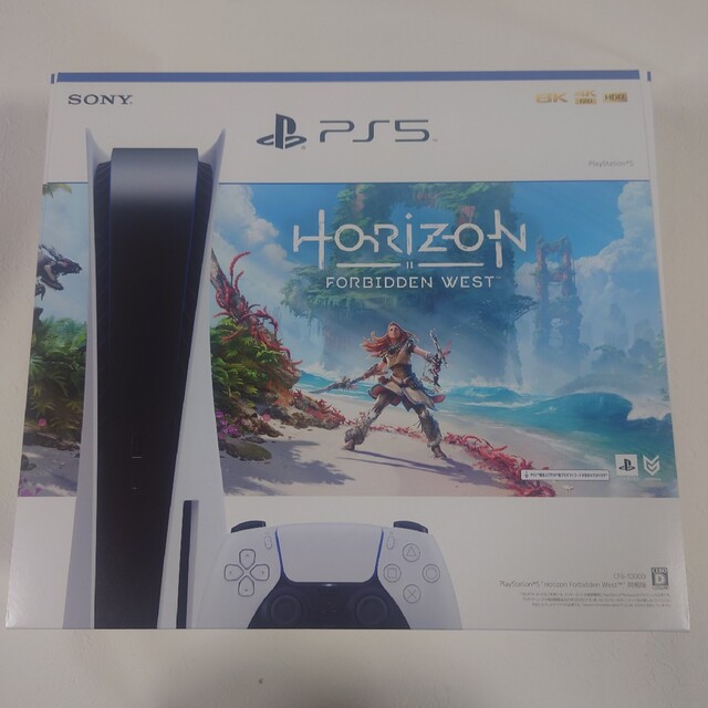 PlayStation - PS5 本体　ディスクドライブ搭載モデル　ホライゾン同梱版