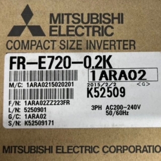 ミツビシデンキ(三菱電機)の三菱インバーターFR-E720-0.2k最終値下げ(その他)