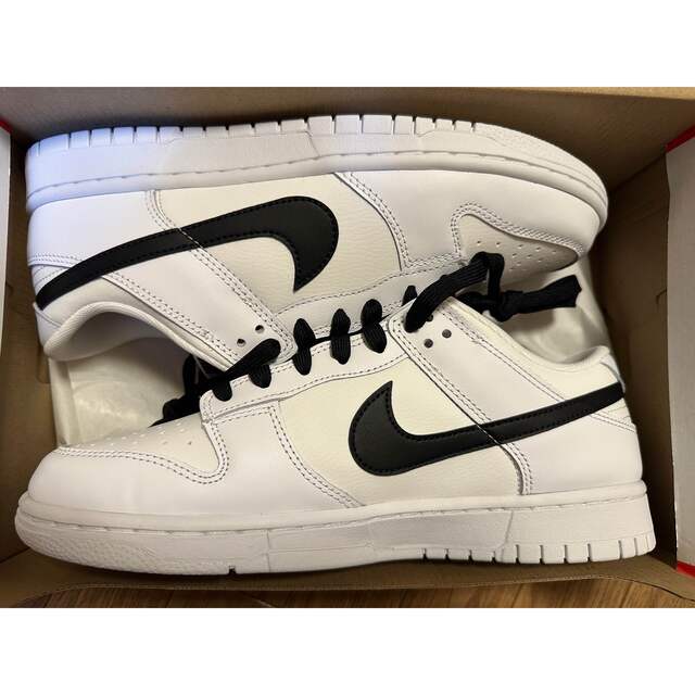 NIKE DUNK LOW white black 27.0cm