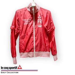 ルコックスポルティフ(le coq sportif)のルコックスポルティフのゴルフ用ブルゾン★袖が取り外せる2wayデザイン(ウエア)