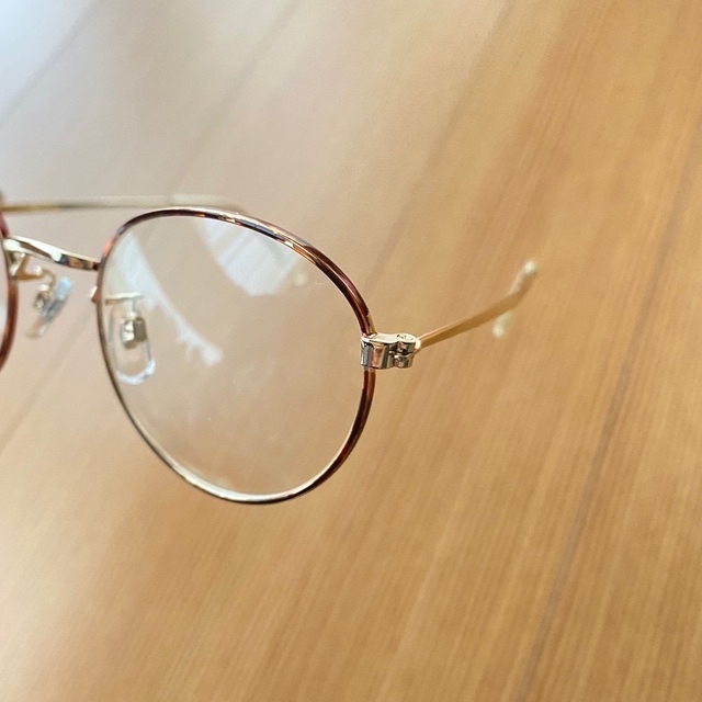 JINS(ジンズ)の丸メガネ レディースのファッション小物(サングラス/メガネ)の商品写真