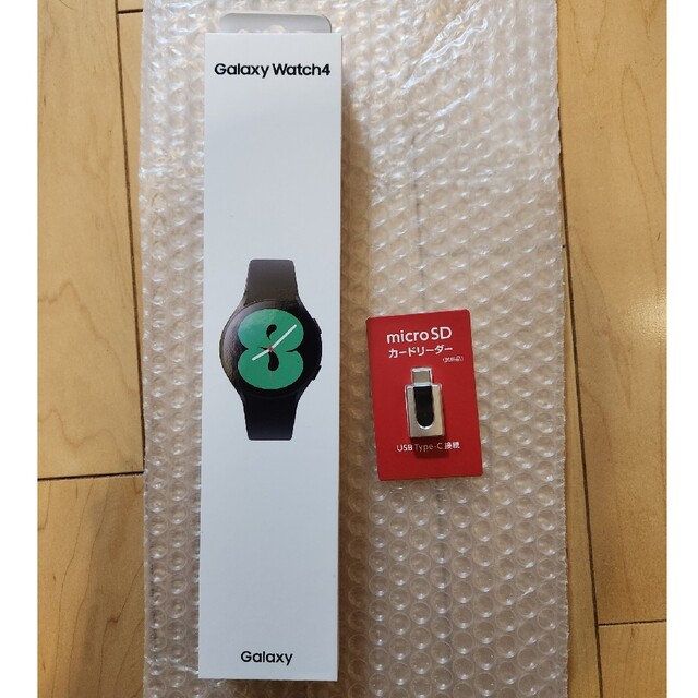 Galaxy(ギャラクシー)のサムスン スマートウォッチ GALAXY WATCH4 40mm ブラック スマホ/家電/カメラのスマホ/家電/カメラ その他(その他)の商品写真