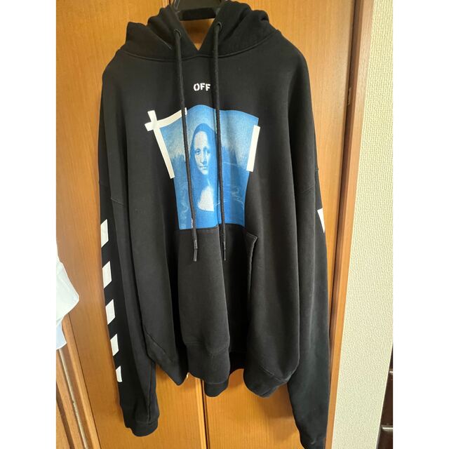 off-white パーカー　フーディ　ヴァージルアブロー  モナリザ