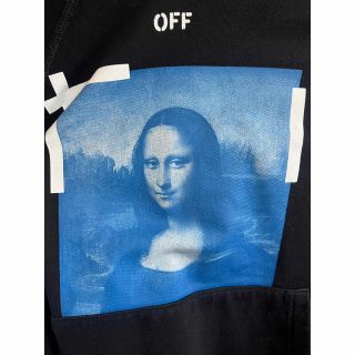 オフホワイト(OFF-WHITE)のoff-white パーカー　フーディ　ヴァージルアブロー  モナリザ(パーカー)