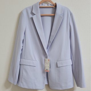 ユニクロ(UNIQLO)のUVカットジャージージャケット【ユニクロ】(テーラードジャケット)