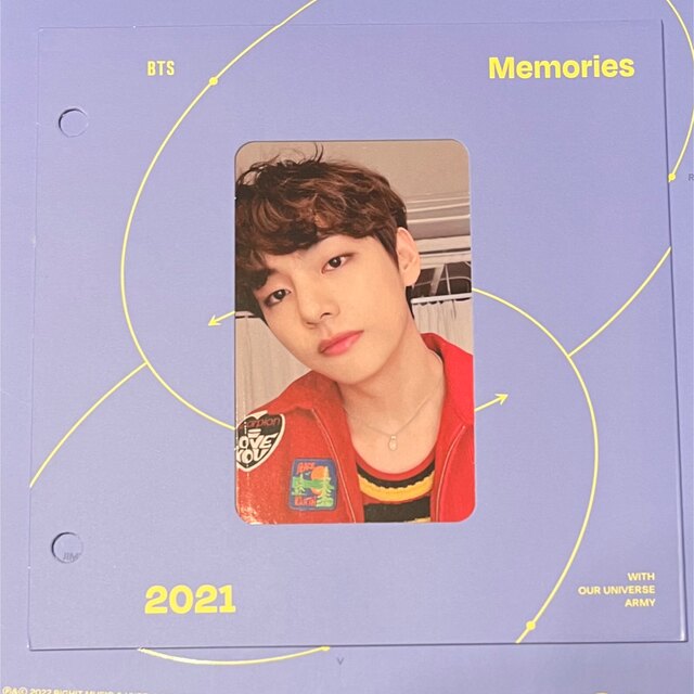 BTS Memories of 2021 テテトレカ-
