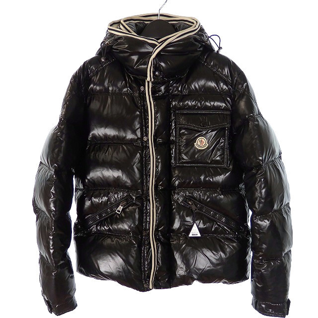 MONCLER - モンクレール MONCLER BRANSON 2WAY ダウンジャケット 3 黒