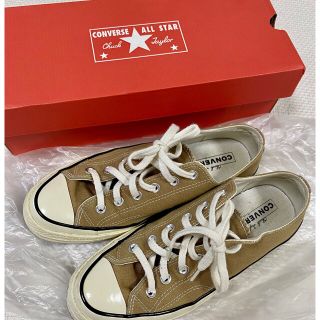 コンバース(CONVERSE)の（値下げ中）チャックテイラー　ct70  ベージュ(スニーカー)