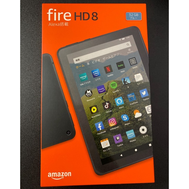 第10世代 Fire HD 8 タブレット ブルー (8インチHDディスプレイ)