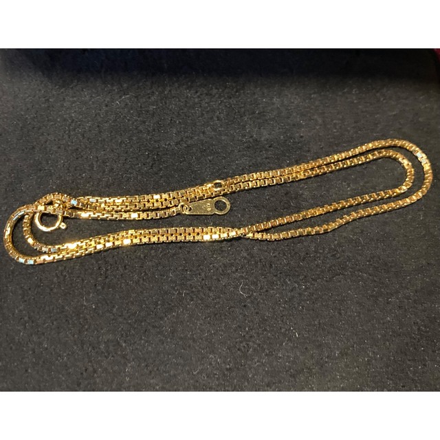 K18 YG ベネチアン チェーンネックレス 45cm 9g - www.ambark.in