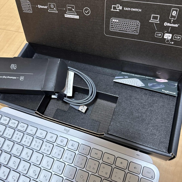 Logicool ワイヤレスキーボード KX700PG MX KEYS MINI