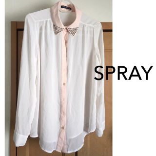 スプレイ(SpRay)のSPRAY シースルーシャツ(シャツ/ブラウス(長袖/七分))