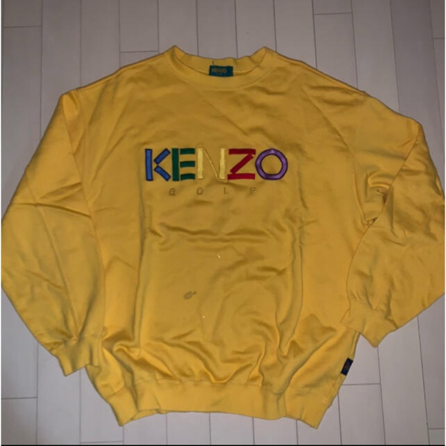 ビンテージ　90s KENZO メンズL 3 スウェット　トレーナー　ビックロゴ