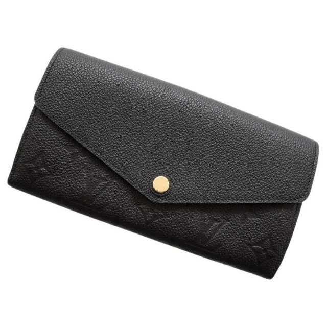 贅沢 ルイヴィトン - VUITTON LOUIS 長財布 黒 VUITTON LOUIS M61182