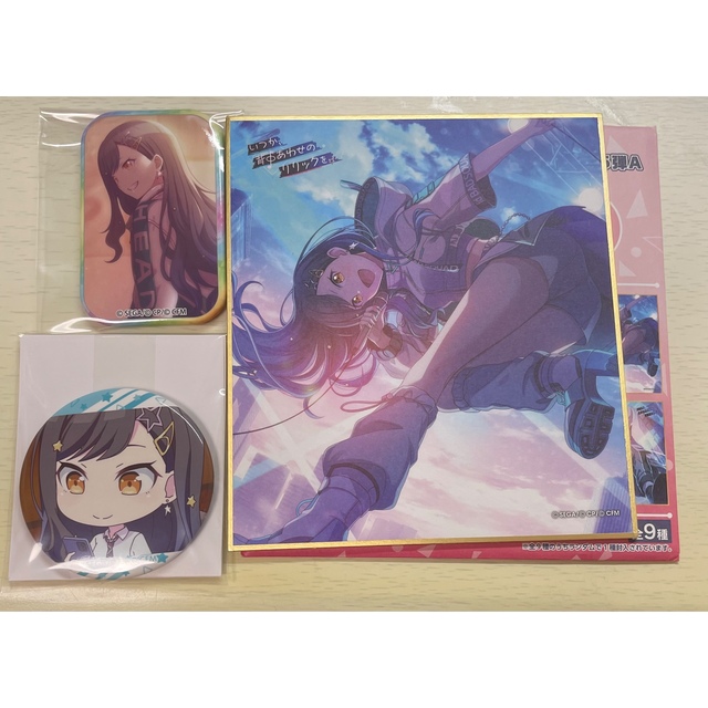 SEGA - 白石杏 スクエア缶バッジ ぷちセカ缶バッジ 色紙🍀の通販 by