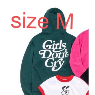 S Girls Don't Cry GDC Logo Hoodie Green | Girls Don't Cry GDC Logo 