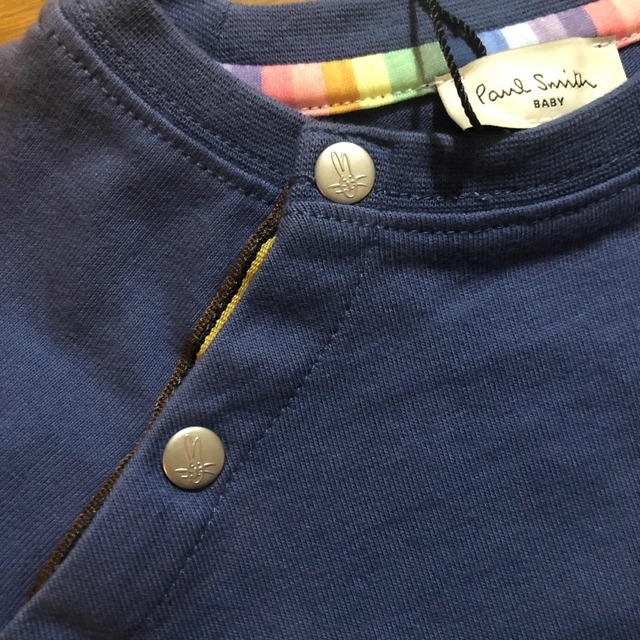 Paul Smith(ポールスミス)のポールスミス新品新作タグ付きベビーゼブラ缶刺しゅう半袖Tシャツ100 キッズ/ベビー/マタニティのキッズ服男の子用(90cm~)(Tシャツ/カットソー)の商品写真