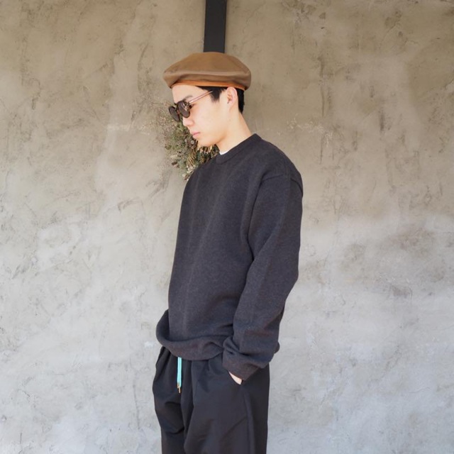 crépuscule (クレプスキュール)のcrepuscule  Moss Stitch L/S メンズのトップス(スウェット)の商品写真