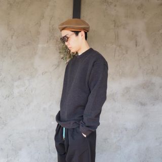 クレプスキュール(crépuscule )のcrepuscule  Moss Stitch L/S(スウェット)