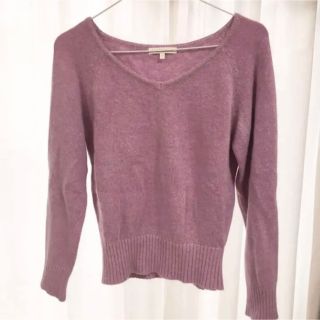 プロポーションボディドレッシング(PROPORTION BODY DRESSING)のプロポーションボディドレッシング　アンゴラニット　パープルピンク(ニット/セーター)