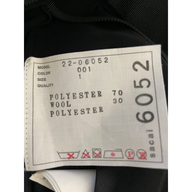 sacai - 【未使用】sacai Suiting x Chiffon Skirtの通販 by sacai - 【未使用】sacai Suiting x Chiffon Skirtの通販 by
