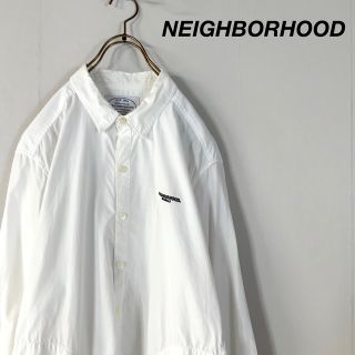 ネイバーフッド(NEIGHBORHOOD)の【美品】NEIGHBORHOOD ネイバーフッド 刺繍ロゴ デザインシャツ(シャツ)