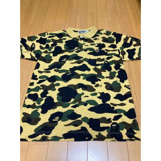 アベイシングエイプ(A BATHING APE)のA BATHING APE BAPE カモ ポロシャツ (ポロシャツ)