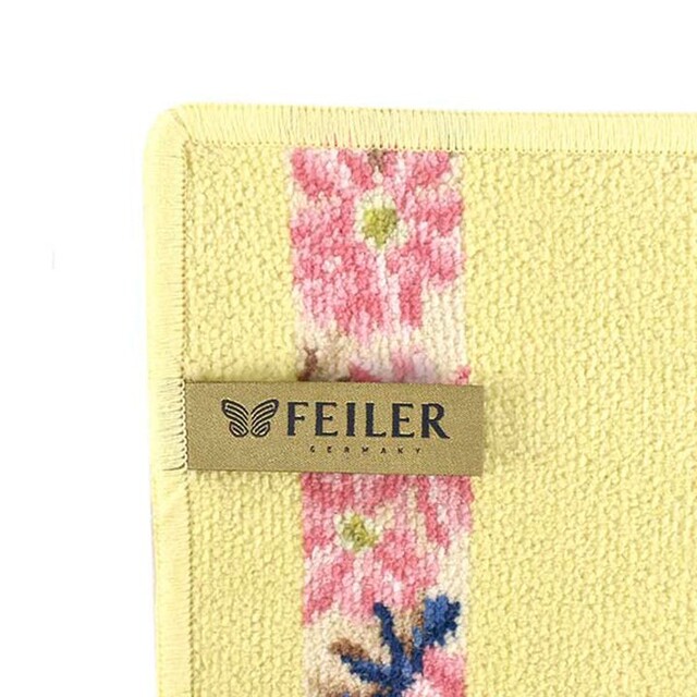 FEILER(フェイラー)のフェイラー ハンドタオル ハンカチ コスモスベージュ 25×25cm レモン エンタメ/ホビーのコレクション(その他)の商品写真