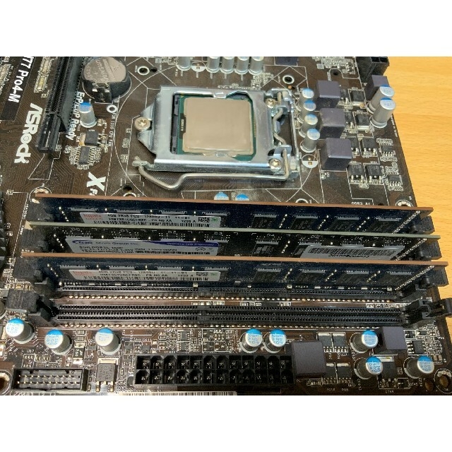 PCパーツセット マザーボード CPU RAM 4