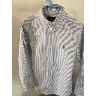 ポロラルフローレン(POLO RALPH LAUREN)のポロラルフローレン　キッズシャツ　ストライプ　5T/115cm(ブラウス)