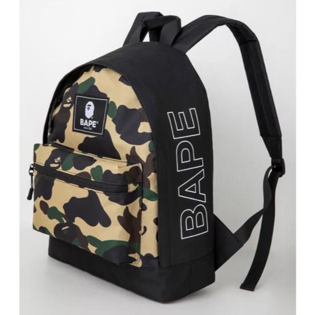 A BATHING APE(アベイシングエイプ)のBAPE◆A BATHING APE◆CAMOカモ◆バッグパック／リュック◆付録 メンズのバッグ(バッグパック/リュック)の商品写真