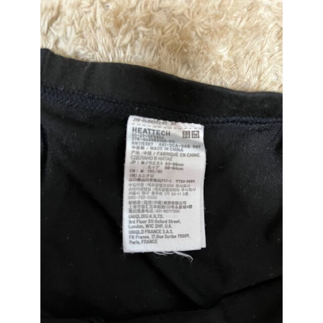 UNIQLO(ユニクロ)のキッズ　ユニクロヒートテック3点セット　サイズ150.160センチ　S キッズ/ベビー/マタニティのキッズ服女の子用(90cm~)(下着)の商品写真