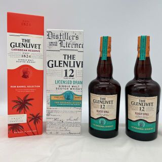 The Glenlivet グレンリベット４本セット(ウイスキー)