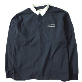 SSZ エスエスゼット エスエスズィー 22SS SCHOOL WARS POLO スクールウォーズ ポロシャツ 11-12-0166-458 M  NAVY 長袖 BEAMS シン テレビ装 ラグビーシャツ トップス【中古】【SSZ】