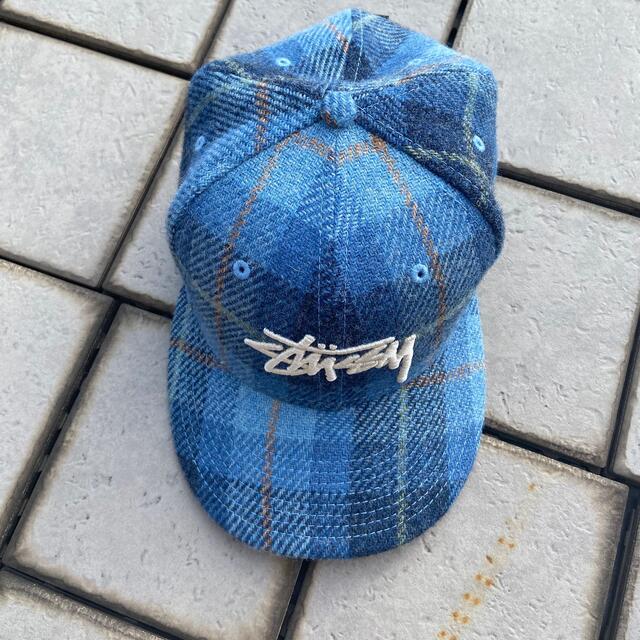 STUSSY(ステューシー)のstussy Harris Tweed NewEra サイズ7-3/8 メンズの帽子(キャップ)の商品写真