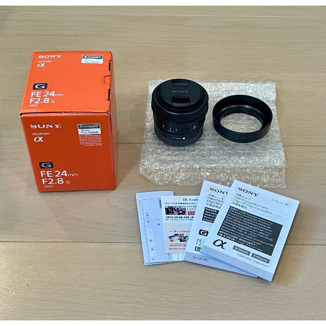 SONY FE24mm F2.8G SEL24F2 美品-